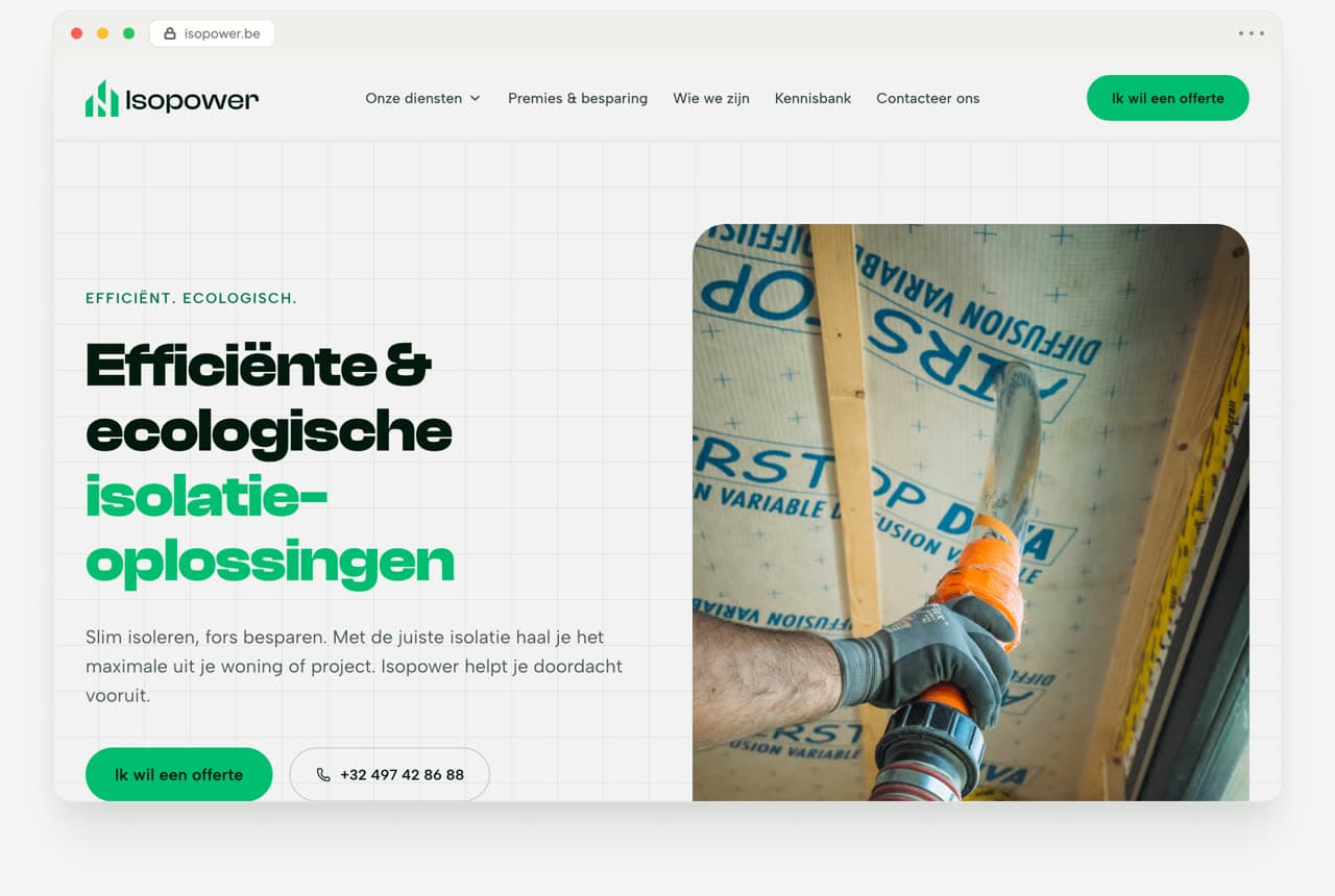 Isopower marketingsite